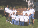Scott Lindow-Coach, Sandra Prebeg. Holly Sromek-Coach, Team Members: Kayla Siemek, Alicia Elder, Mac Blackburn, Kelly Kozey, Deloris Larson-Coach, Becky Sromek-Jr. Coach, Mike Knipfel-Coach