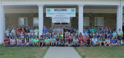 2015 4-H Forestry Invitational Group